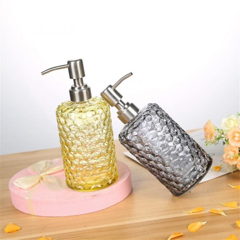 Glass shampoo bottle Cosmetic Packaging Manufacturers