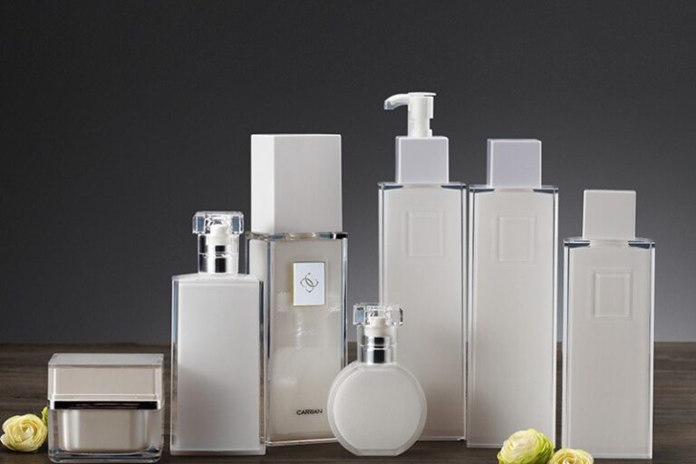 High-grade acrylic essence lotion spray bottle (1)