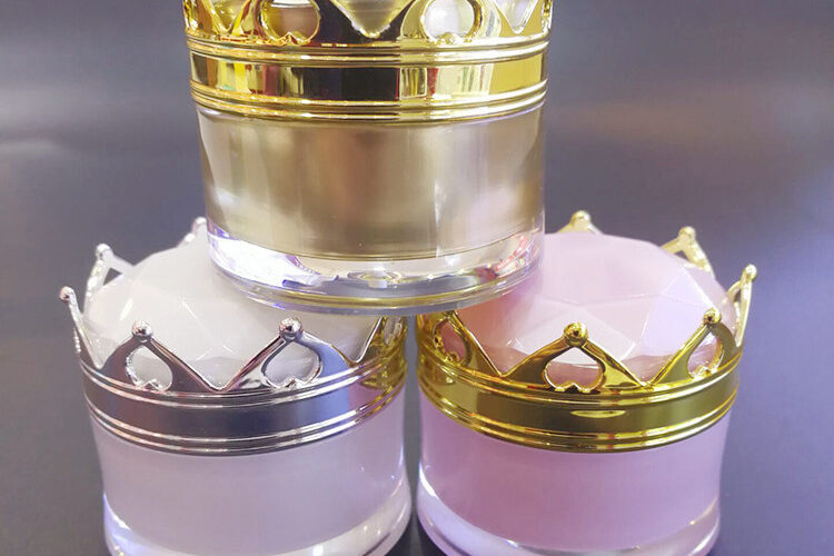 Acrylic Crown Cream Jar (1)