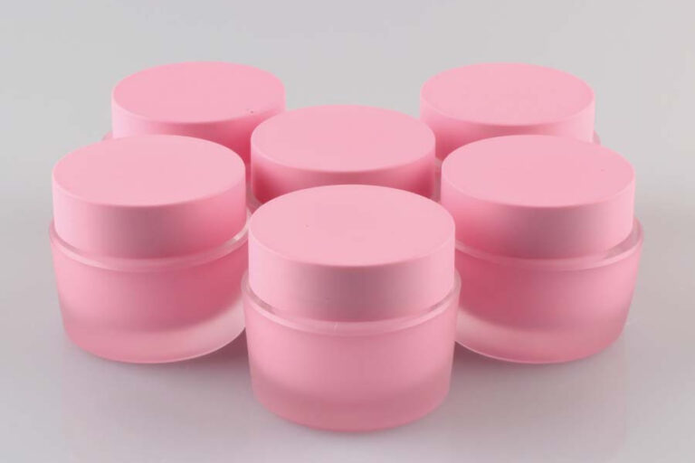 High-grade acrylic oval cream jar (4)