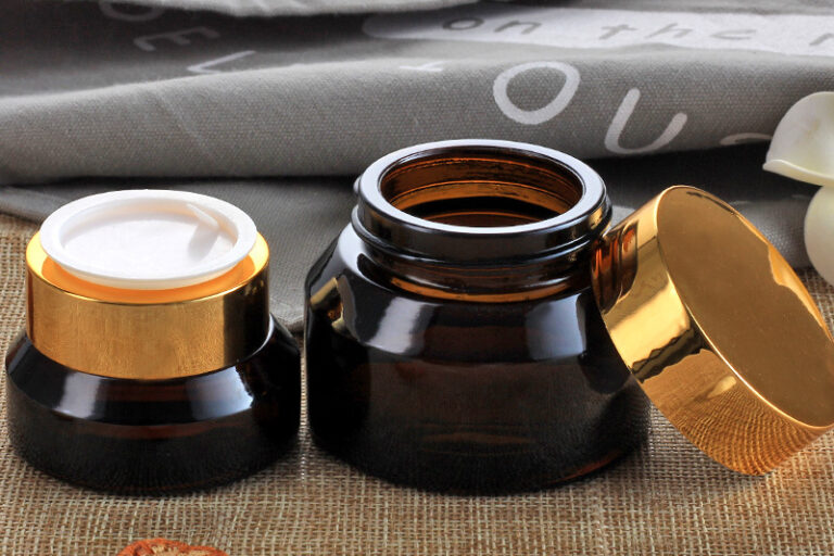 High-grade brown cosmetics cans (4)