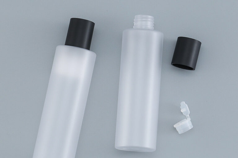 Scrub Flat Shoulder Toner Cosmetic Bottle (3)