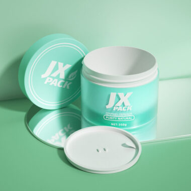 Bulk body lotion cosmetic jar packaging supply