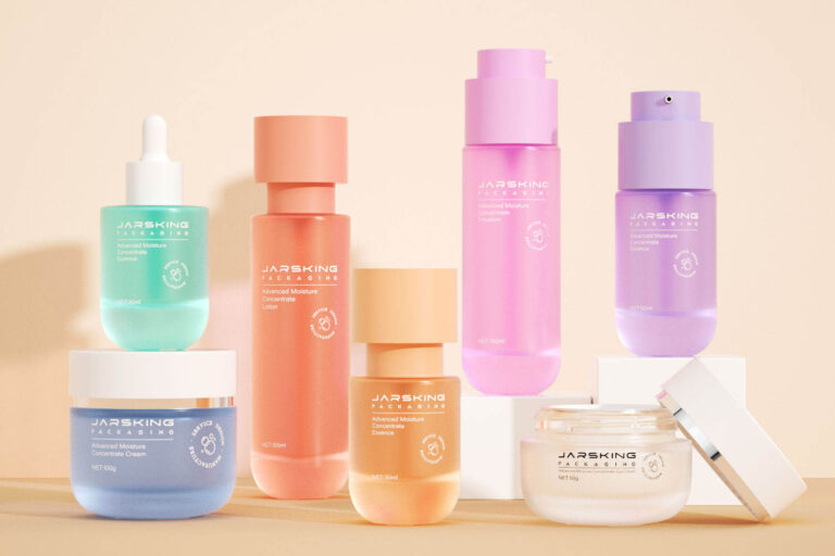 Essence oil and lotion cosmetic bottle packaging wholesale