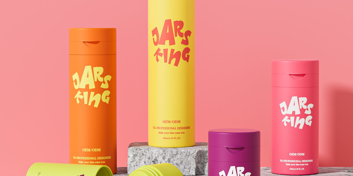 Custom colorful PP airless packaging supplier for skincare