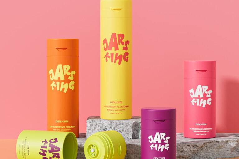 Custom colorful PP airless packaging supplier for skincare