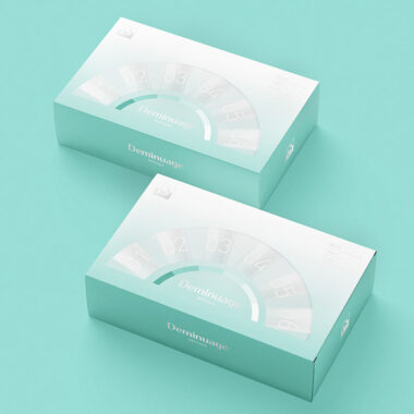 Personalized cosmetic packaging box for beauty products