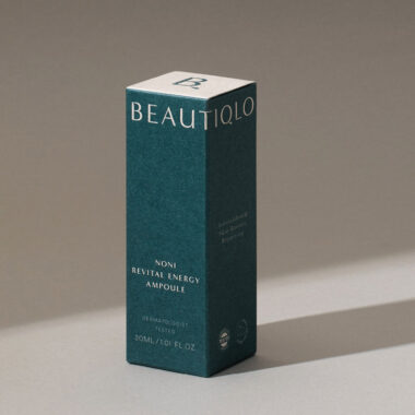 Personalized cosmetic packaging box for beauty products
