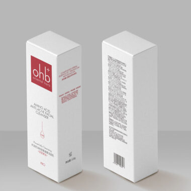 Personalized cosmetic packaging box for beauty products