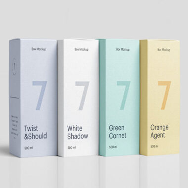 Personalized cosmetic packaging box for beauty products