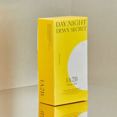 Personalized cosmetic packaging box for beauty products