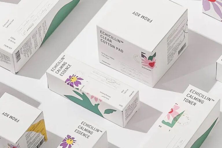 Personalized cosmetic packaging box for beauty products