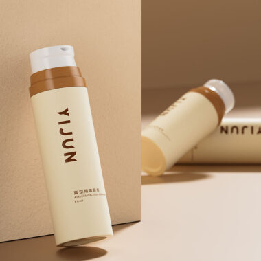 Wholesale luxury plastic lotion pump airless packaging