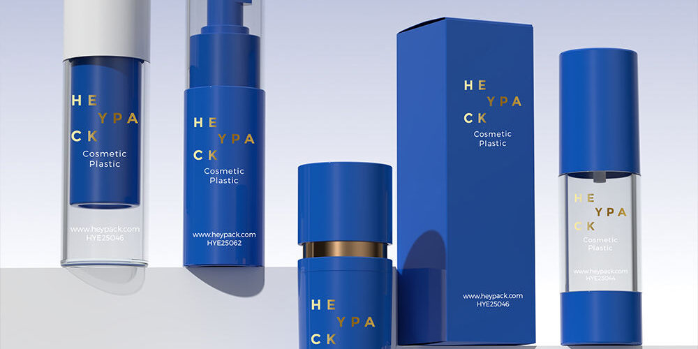 Wholesale luxury plastic lotion pump airless packaging