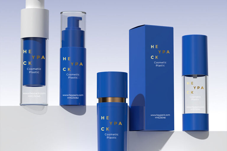 Wholesale luxury plastic lotion pump airless packaging