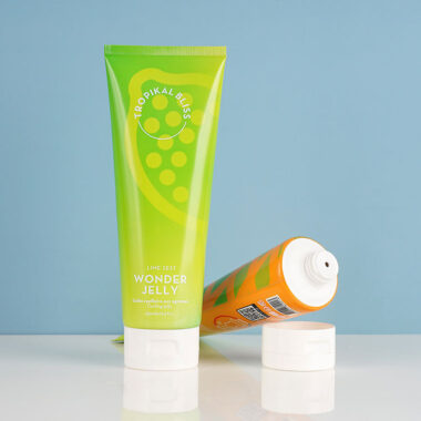 Wholesale plastic cosmetic tube for sunscreen and lotion