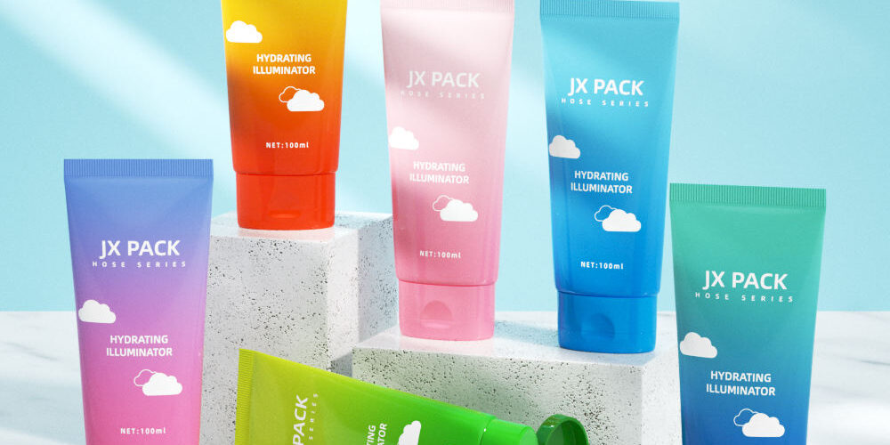 Wholesale plastic cosmetic tube for sunscreen and lotion