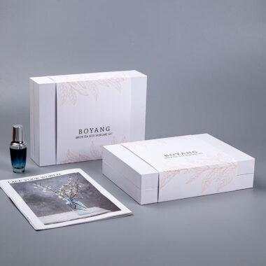 New eco luxury skincare cosmetic packaging box
