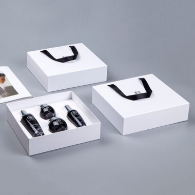 New eco luxury skincare cosmetic packaging box