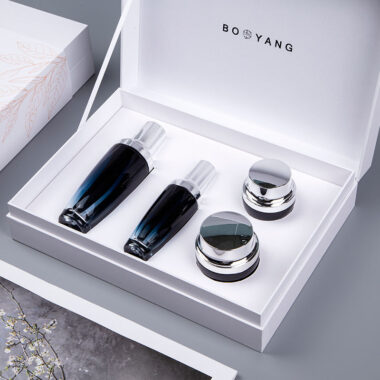 New eco luxury skincare cosmetic packaging box