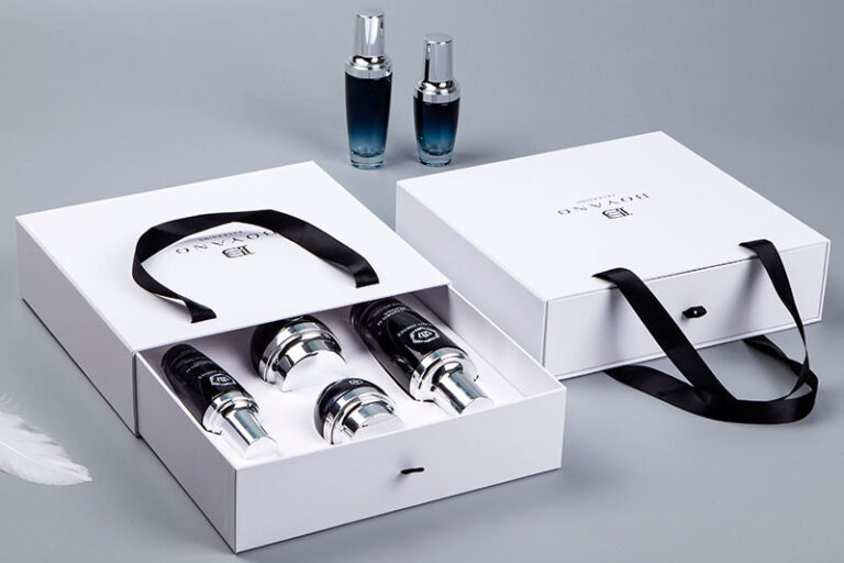 Eco-friendly luxury cosmetic packaging box supplier (6) New eco luxury skincare cosmetic packaging box