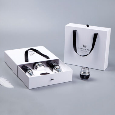 New eco luxury skincare cosmetic packaging box