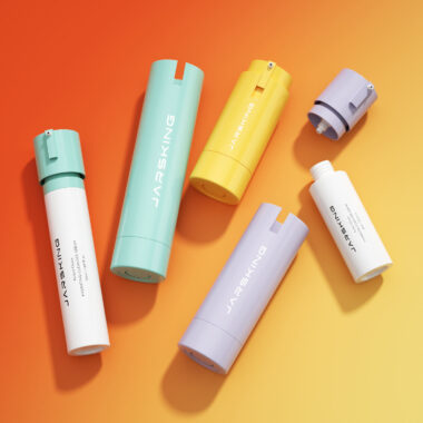 Eco-friendly refillable plastic lotion pump airless packaging manufacturer