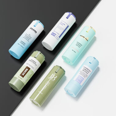 Eco-friendly refillable plastic lotion pump airless packaging manufacturer