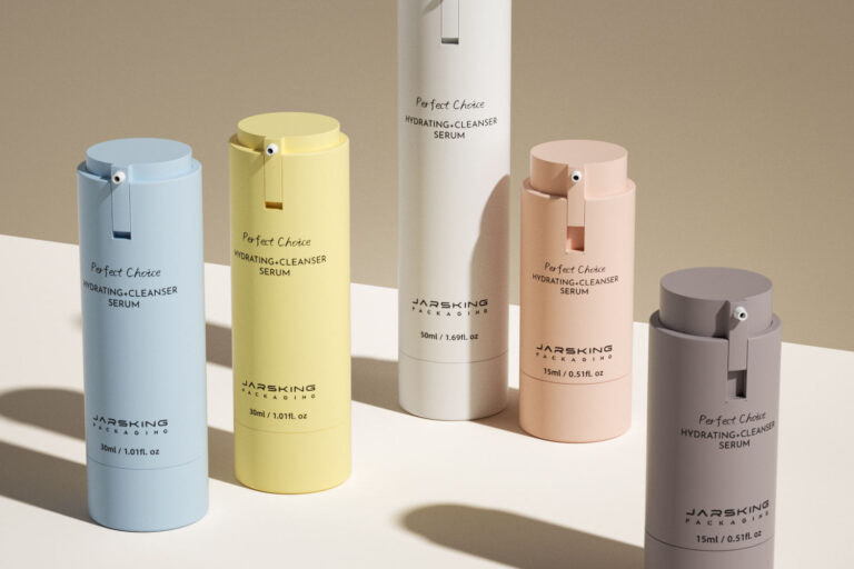 Eco-friendly refillable plastic lotion pump airless packaging manufacturer