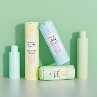 Eco-friendly refillable plastic lotion pump airless packaging manufacturer