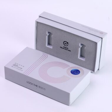 Luxury cosmetic packaging box for skincare and makeup