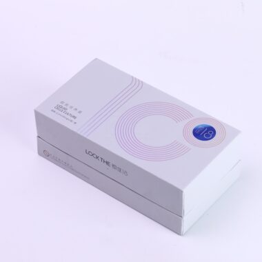Luxury cosmetic packaging box for skincare and makeup