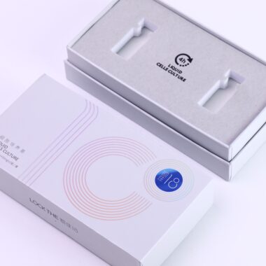 Luxury cosmetic packaging box for skincare and makeup