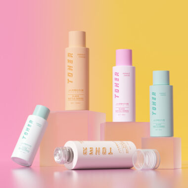 Custom empty skincare cosmetic bottle supplier
