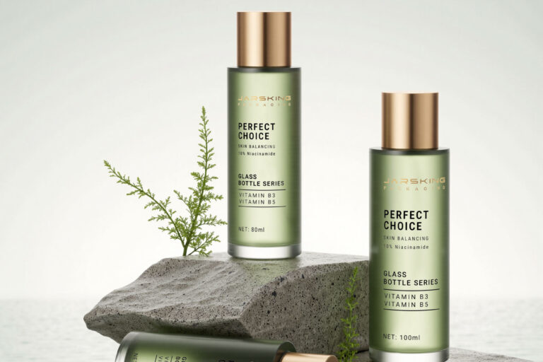 Custom empty skincare cosmetic bottle supplier