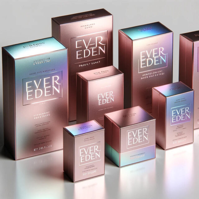 Eco-friendly cosmetic packaging box factory direct supply