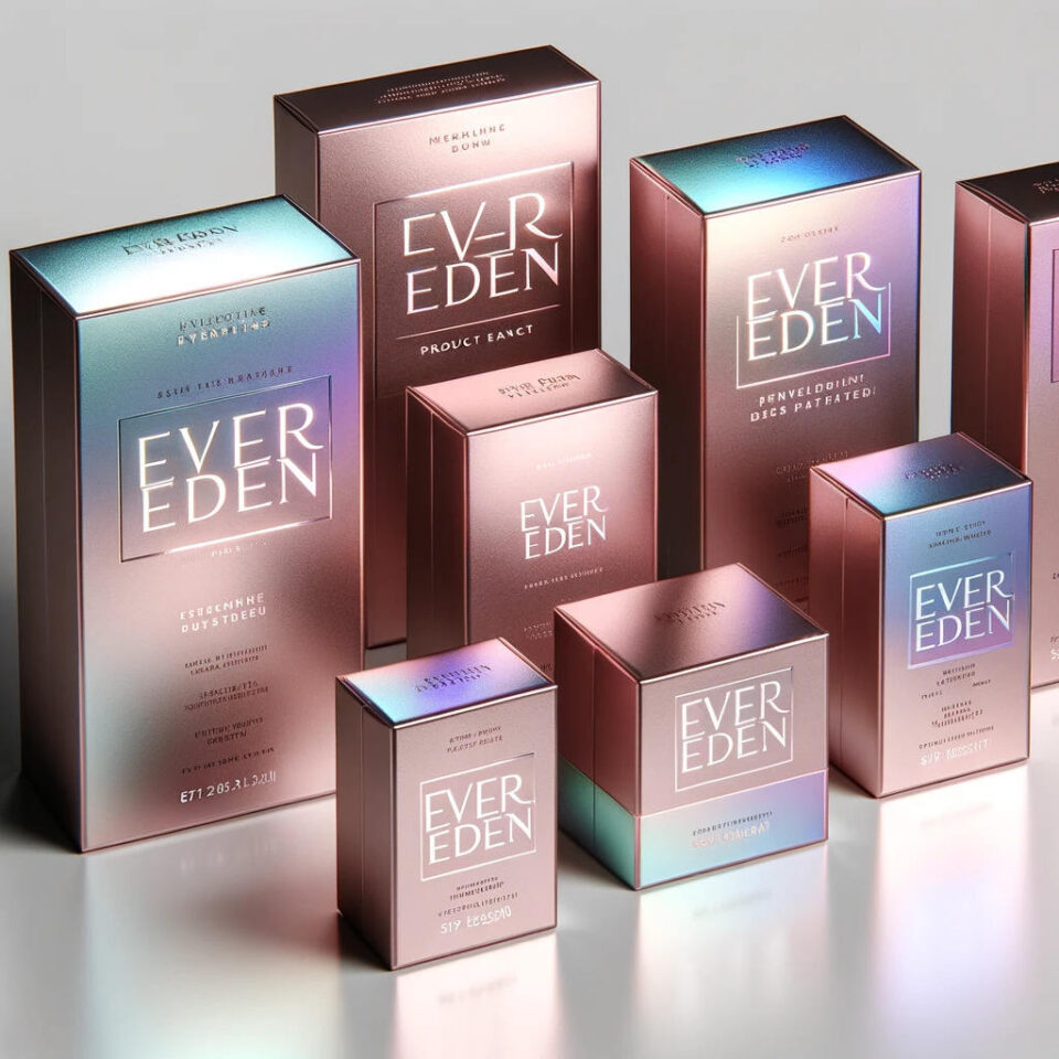 Eco-friendly cosmetic packaging box factory direct supply