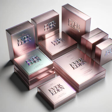 Eco-friendly cosmetic packaging box factory direct supply