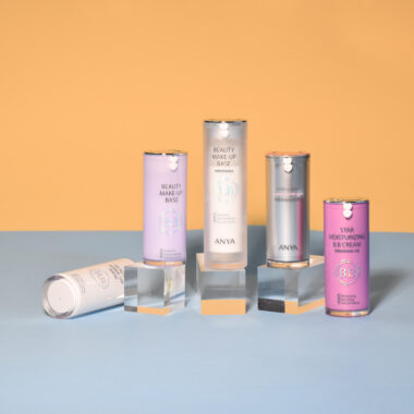 Luxury acrylic skincare airless packaging factory container