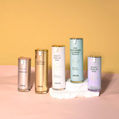 Luxury acrylic skincare airless packaging factory container