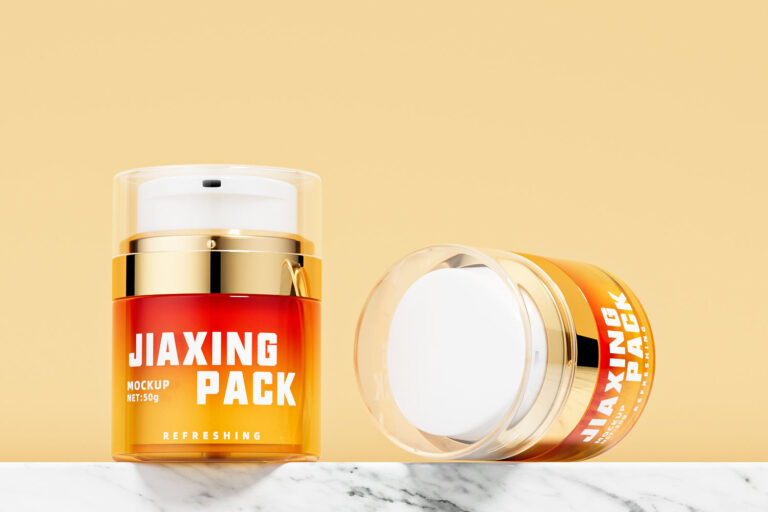 Luxury skincare cosmetic jar wholesale supply (2) Wholesale empty luxury skincare cosmetic jar