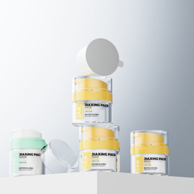 Wholesale empty luxury skincare cosmetic jar