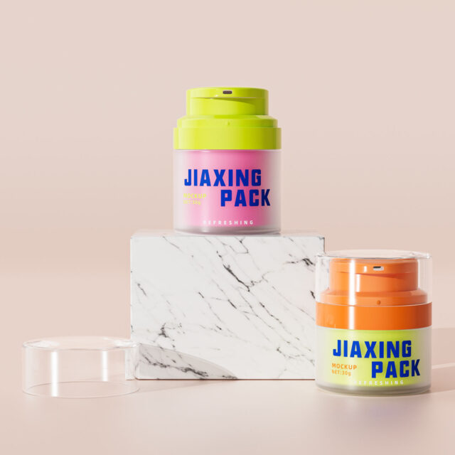 Wholesale empty luxury skincare cosmetic jar