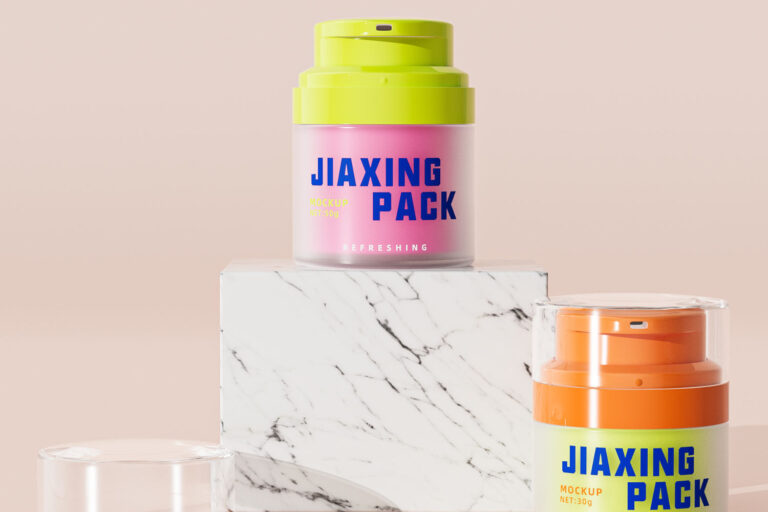 Wholesale empty luxury skincare cosmetic jar