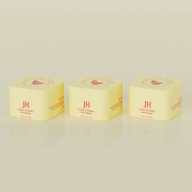 Custom luxury square cosmetic jar for moisturizing cream