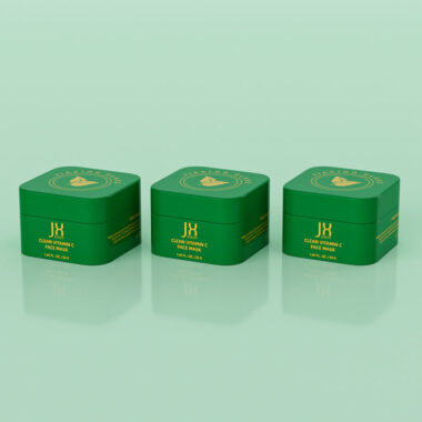 Custom luxury square cosmetic jar for moisturizing cream