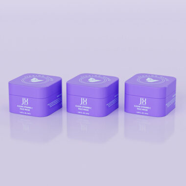 Custom luxury square cosmetic jar for moisturizing cream