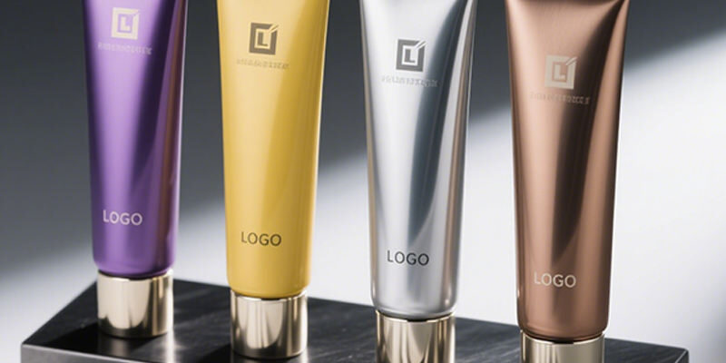 Custom squeeze cosmetic tube packaging for skincare