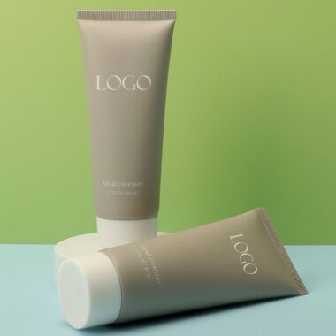 Custom squeeze cosmetic tube packaging for skincare