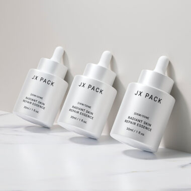 Luxury glass skincare cosmetic bottle manufacturer